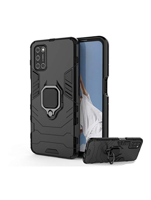 Ethika Schwarz TPU Handyhülle für Oppo A72 Handyhülle24