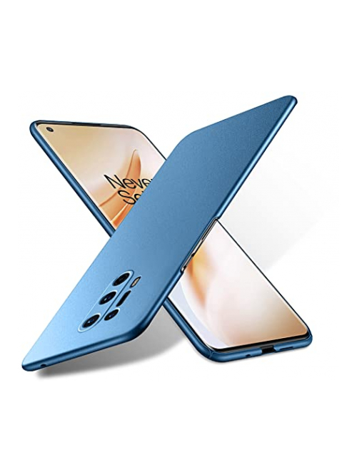 Bastmei blau (mattierte) TPU Handyhülle für OnePlus 8 Pro Handyhülle24