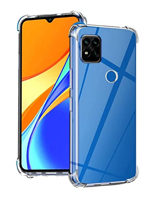 ShopInSmart Transparent TPU Handyhülle für Xiaomi Redmi 9 (India) Handyhülle24