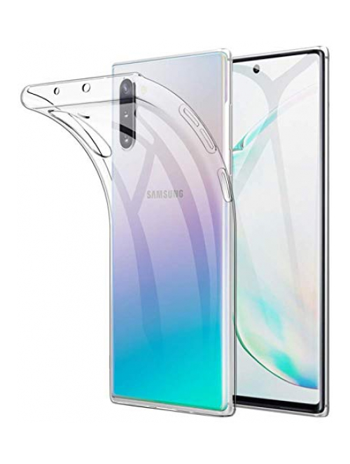 Verco Transparent TPU Handyhülle für Samsung Galaxy Note10 Handyhülle24