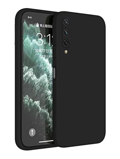 Topme Schwarz TPU Handyhülle für Xiaomi Mi A3 Handyhülle24