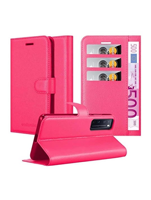 Cadorabo cherry pink TPU Handyhülle für Huawei nova 7 Pro 5G Handyhülle24