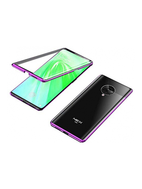 Orgstyle Lila Glas Handyhülle für vivo NEX 3 5G Handyhülle24