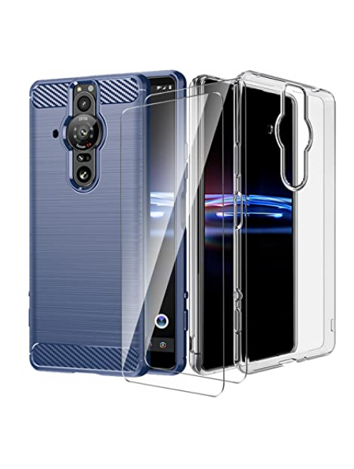 CQiuLi Transparent TPU Handyhülle für Sony Xperia Pro Handyhülle24