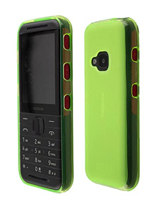 caseroxx Grün TPU Handyhülle für Nokia 5310 (2020) Handyhülle24