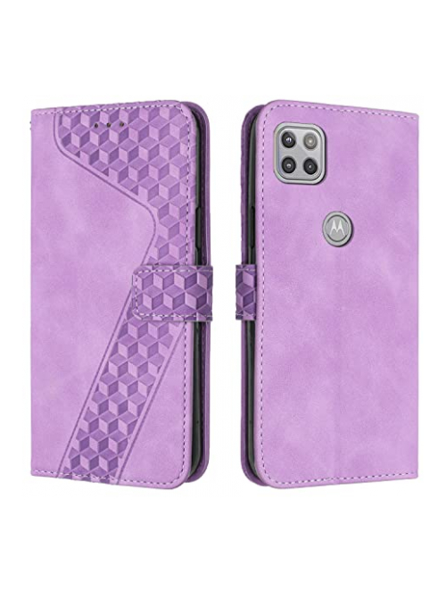 OKZone Violett Handyhülle für Motorola One 5G UW Handyhülle24