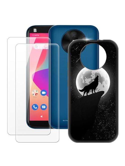 MILEGAO wolf 4 TPU Handyhülle für BLU C6L 2020 Handyhülle24