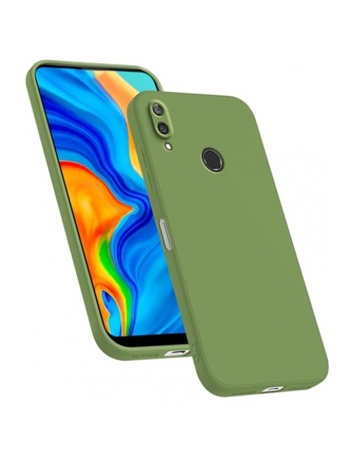 HAFFAN Matcha-Grün Handyhülle für Huawei Y7 Pro (2019) Handyhülle24