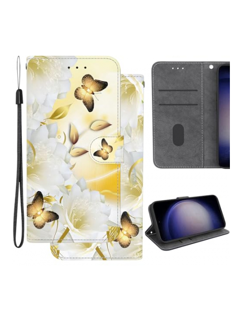 Ammeer gold schmetterling Handyhülle für Tecno Camon 16 Premier Handyhülle24