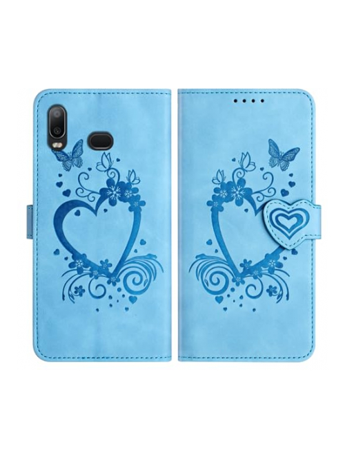 Mo-Beauty Blau Handyhülle für Samsung Galaxy M01s Handyhülle24