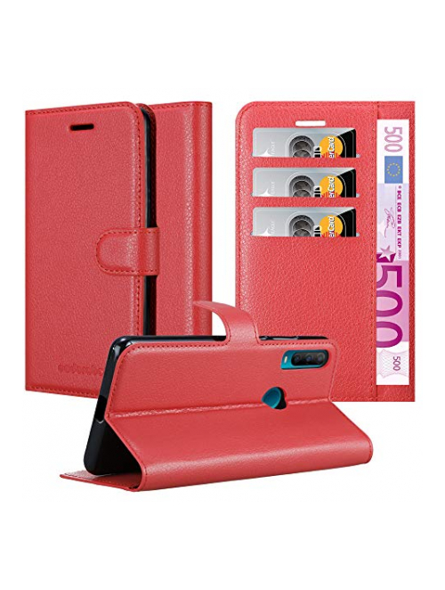 Cadorabo Rot TPU Handyhülle für alcatel 1S (2020) Handyhülle24