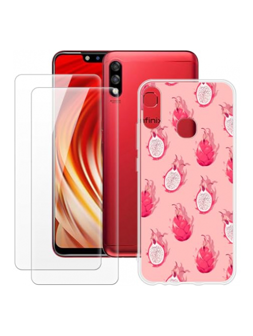 MILEGAO pitaya TPU Handyhülle für Infinix Hot 7 Handyhülle24