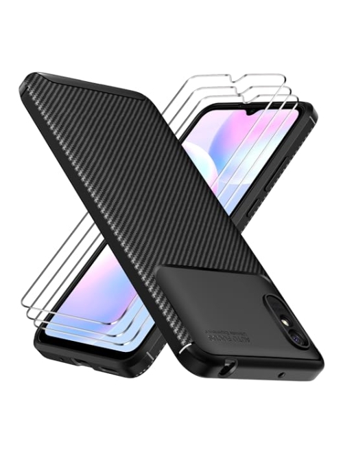 ivoler Schwarz TPU Handyhülle für Xiaomi Redmi 9AT Handyhülle24