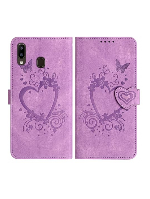 Mo-Beauty Lila Handyhülle für Samsung Galaxy M10s Handyhülle24