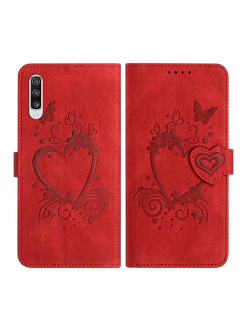 Mo-Beauty Rot Handyhülle für Samsung Galaxy A70s Handyhülle24
