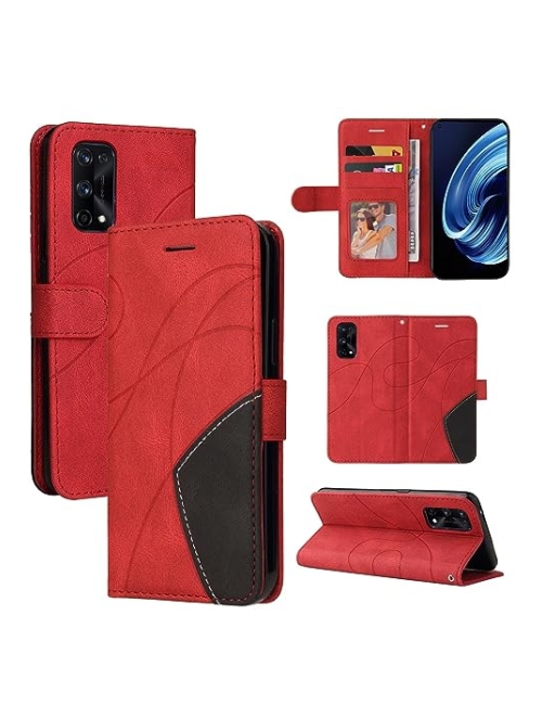 MBSLFY Rot TPU Handyhülle für Realme X7 Pro Handyhülle24