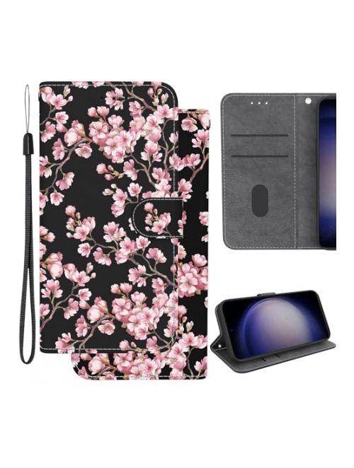 Ammeer pink blume Handyhülle für Tecno Camon 16 Premier Handyhülle24