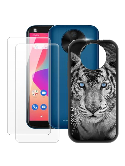 MILEGAO Tiger TPU Handyhülle für BLU C6L 2020 Handyhülle24