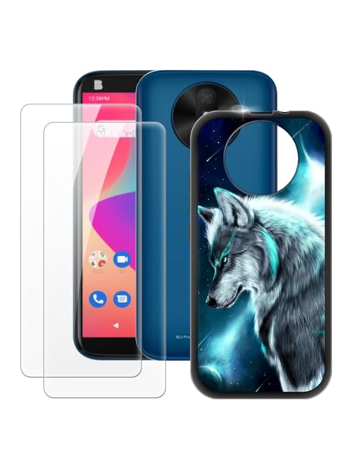 MILEGAO wolf 3 TPU Handyhülle für BLU C6L 2020 Handyhülle24