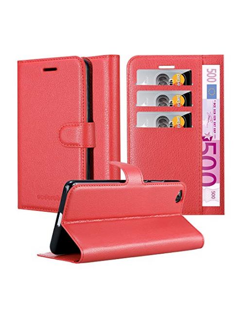 Cadorabo Rot TPU Handyhülle für Xiaomi Redmi Go Handyhülle24