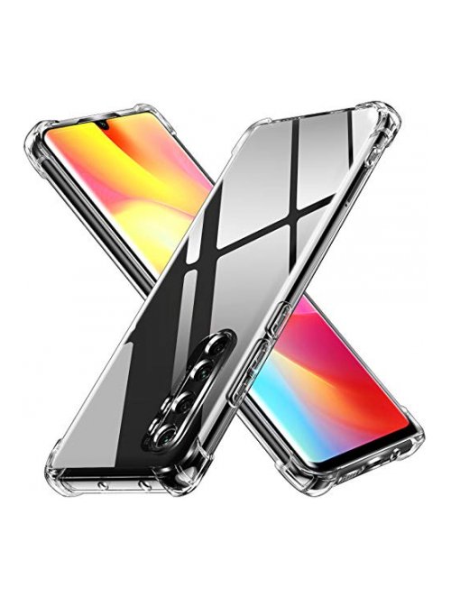 ivoler Transparent TPU Handyhülle für Xiaomi Mi Note 10 Lite Handyhülle24