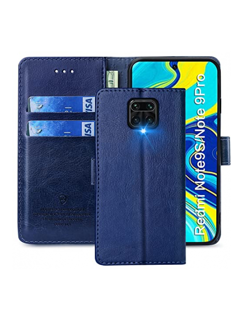 FMPCUON Blau Handyhülle für Xiaomi Poco M2 Pro Handyhülle24