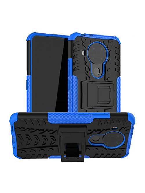 Wuzixi Blau Kunststoff Handyhülle für Nokia 5.4 Handyhülle24