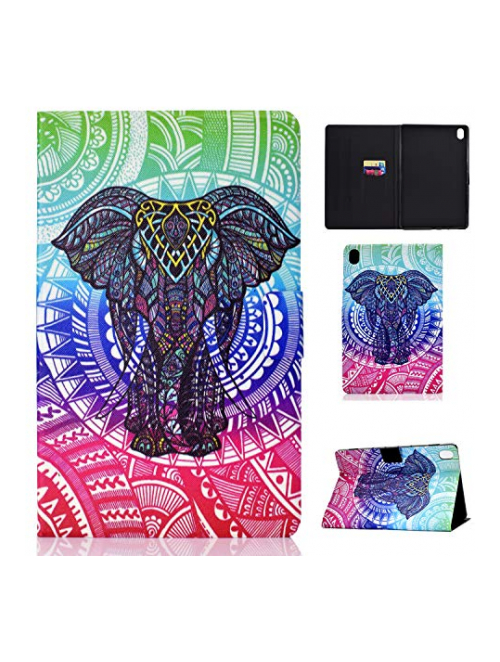 YKTO elefant Leder Handyhülle für Huawei MediaPad M6 8.4 Handyhülle24