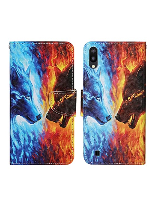 Verpotex Wolf Handyhülle für Samsung Galaxy M10 Handyhülle24