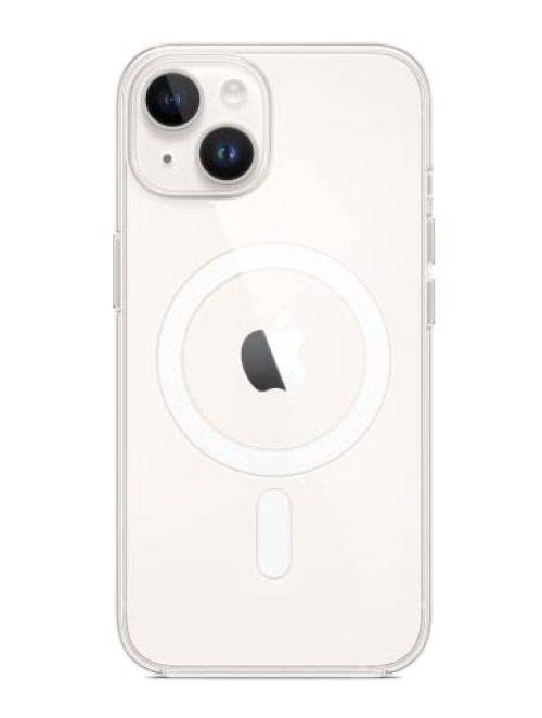 Apple Transparent Silikon Handyhülle für Apple iPhone 14 Handyhülle24