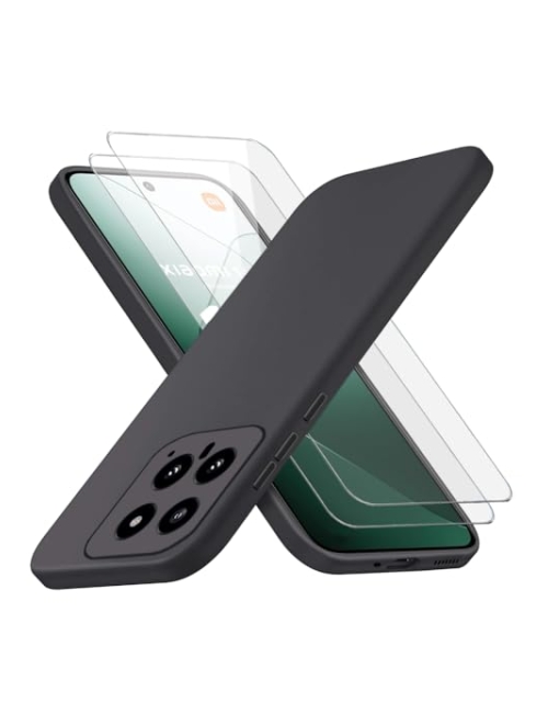 Richgle Schwarz Handyhülle für Xiaomi 14 Handyhülle24