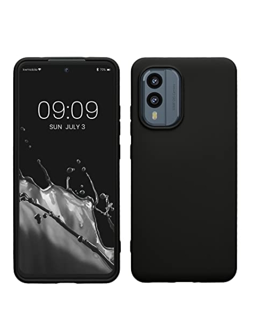 kwmobile Grau TPU Handyhülle für Nokia X30 Handyhülle24