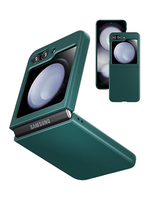 Cresee Grün TPU Handyhülle für Samsung Galaxy Z Flip5 Handyhülle24
