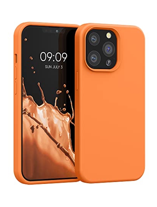 kwmobile Fruity Orange TPU Handyhülle für Apple iPhone 13 Pro Handyhülle24