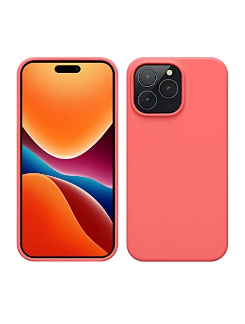 kwmobile neon koralle TPU Handyhülle für Apple iPhone 14 Pro Max Handyhülle24