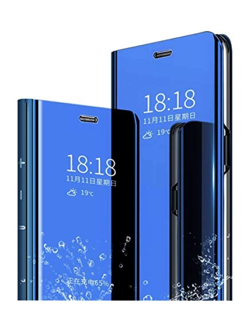 SZMLOGB Blau Glas Handyhülle für Honor Play 30 Plus Handyhülle24