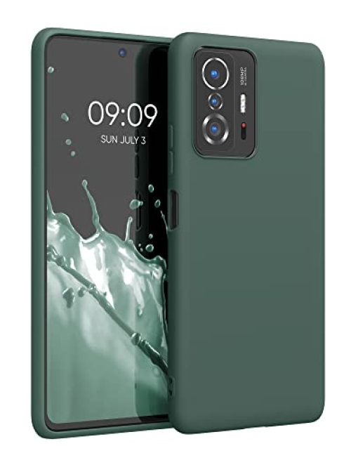 kwmobile Grün TPU Handyhülle für Xiaomi 11T Handyhülle24