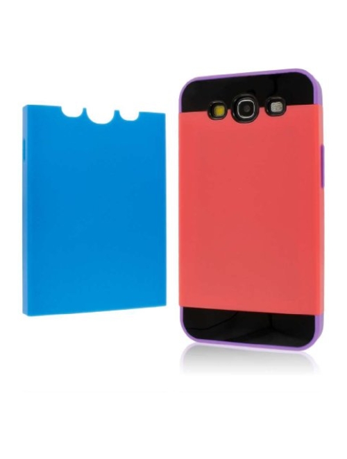 Empire Blau Kunststoff Handyhülle für Samsung Galaxy S III I747 Handyhülle24