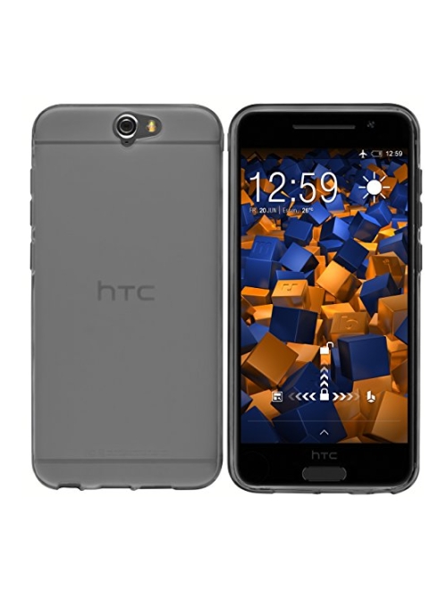 mumbi transparent schwarz Handyhülle für HTC A103 Handyhülle24